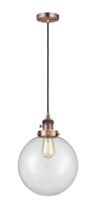 Franklin Restoration Mini Pendant Cast Brass