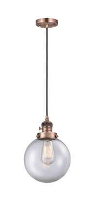 Franklin Restoration Mini Pendant Antique Brass