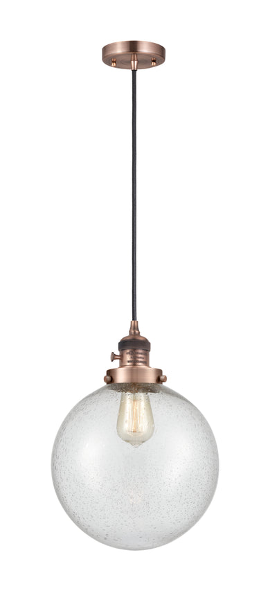 Franklin Restoration Mini Pendant Antique Brass
