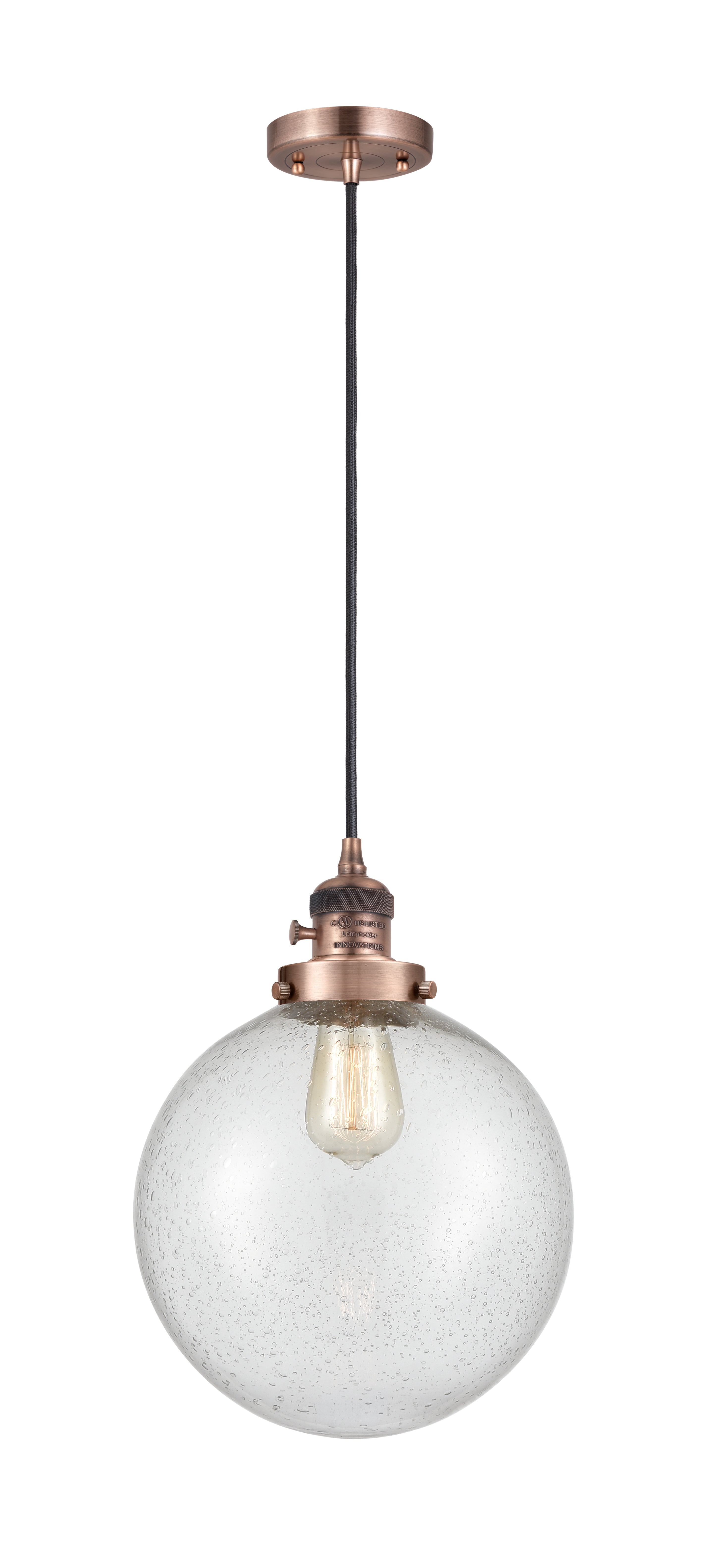 Franklin Restoration Mini Pendant Cast Brass
