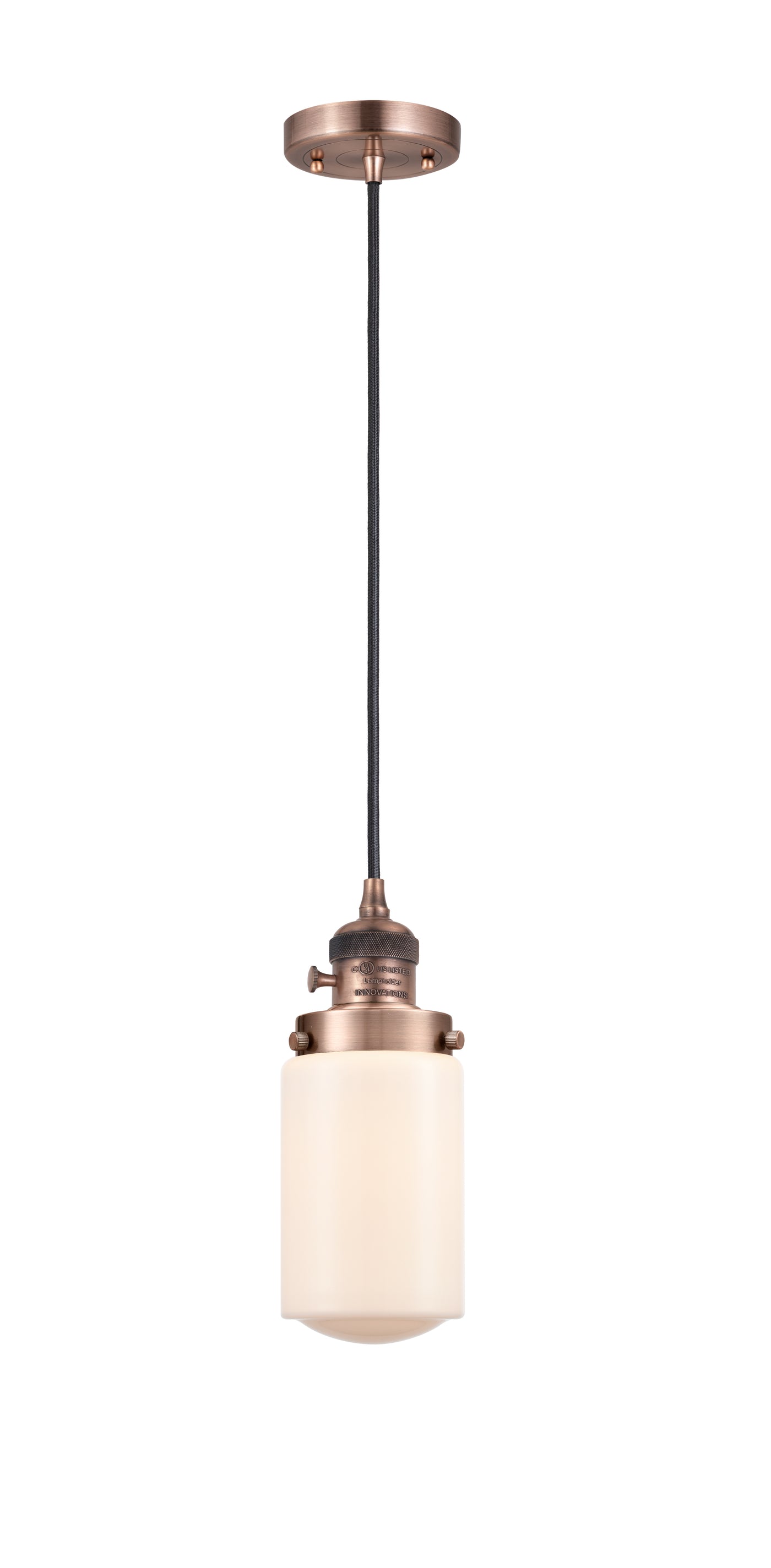 Franklin Restoration Mini Pendant Brass