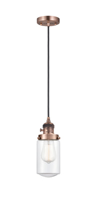 Franklin Restoration Mini Pendant Brass