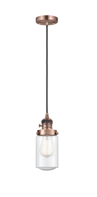Franklin Restoration Mini Pendant Antique Brass
