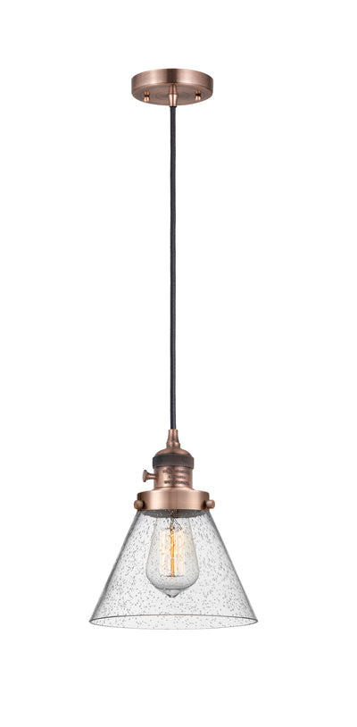Franklin Restoration Mini Pendant Antique Brass