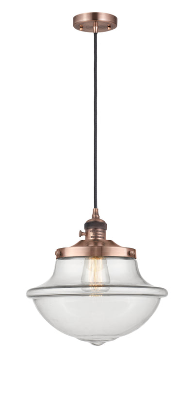 Franklin Restoration Mini Pendant Antique Brass