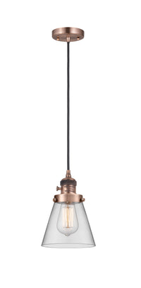 Franklin Restoration Cone Antique Brass Steel