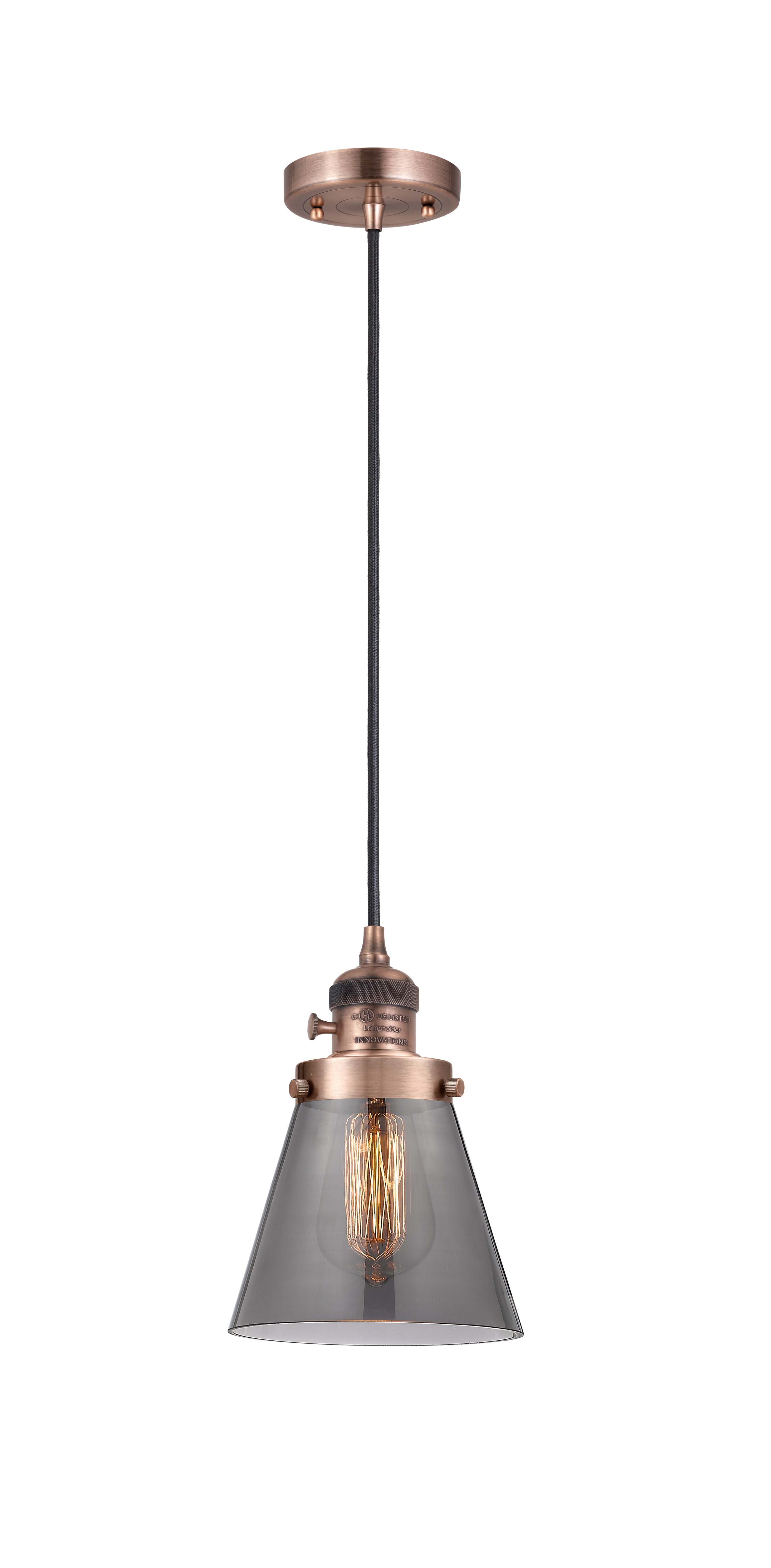 Franklin Restoration Mini Pendant Cast Brass