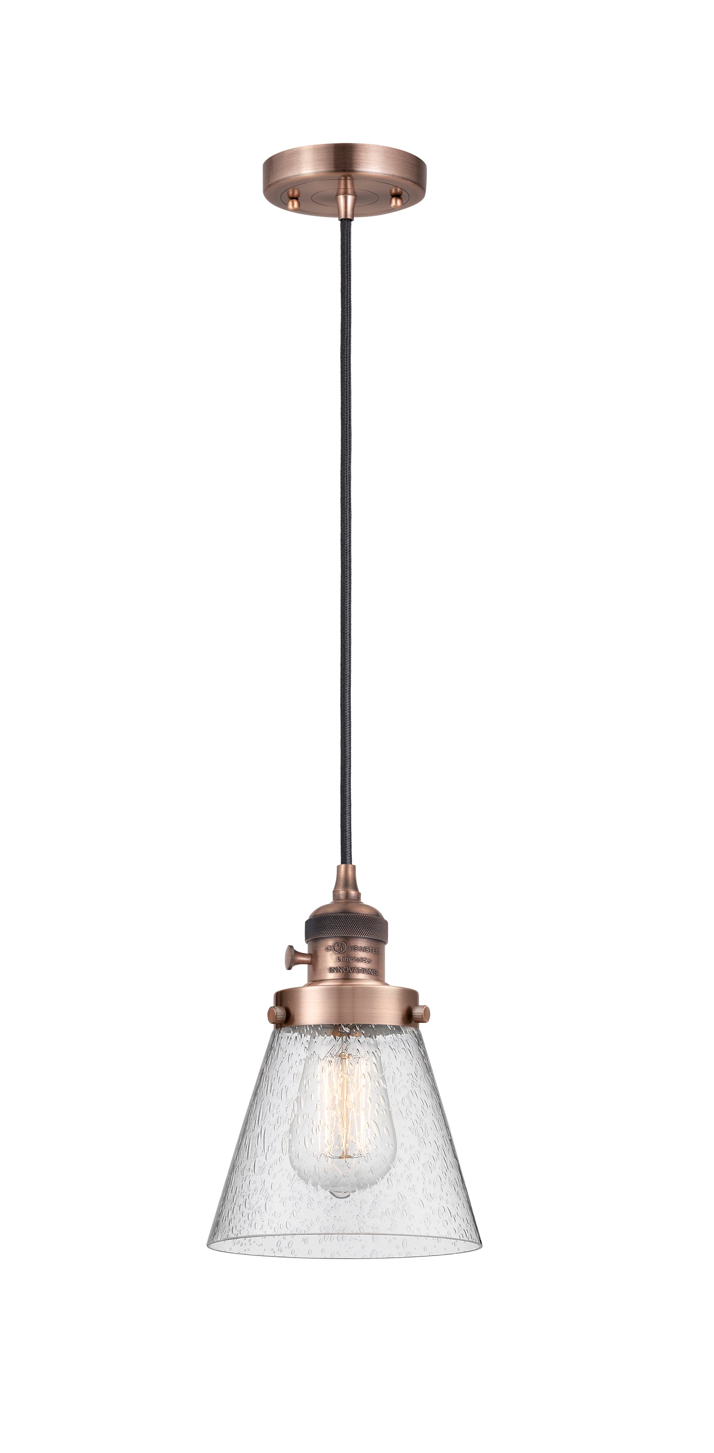 Franklin Restoration Cone Antique Brass Steel