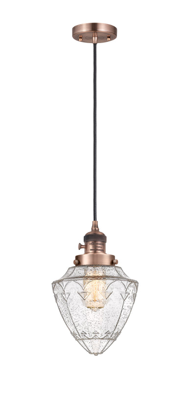 Franklin Restoration Mini Pendant Antique Brass