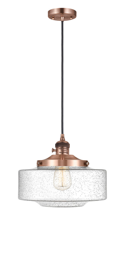 Franklin Restoration Mini Pendant Antique Brass