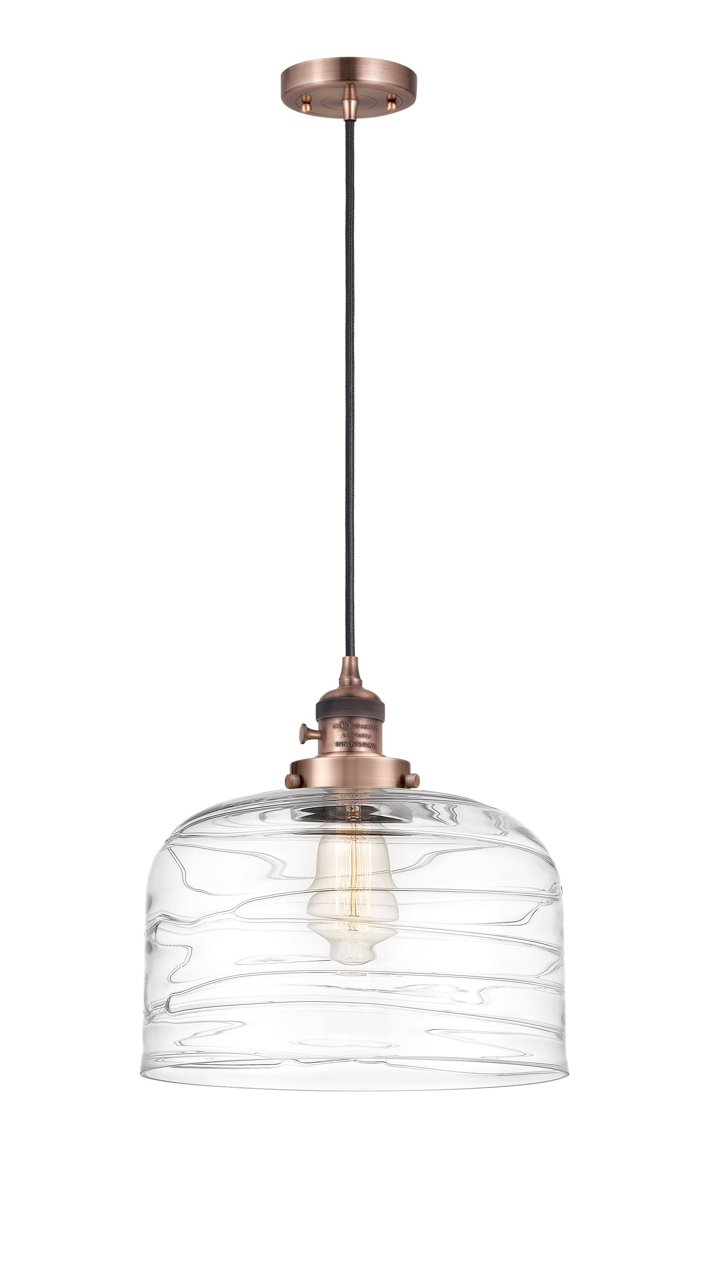 Franklin Restoration Mini Pendant Antique Brass