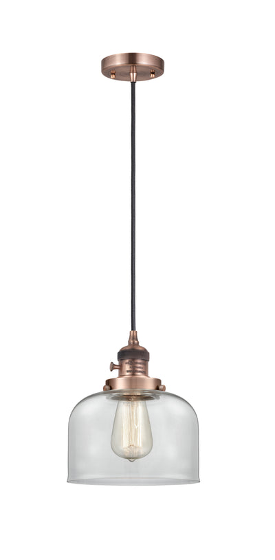 Franklin Restoration Mini Pendant Antique Brass