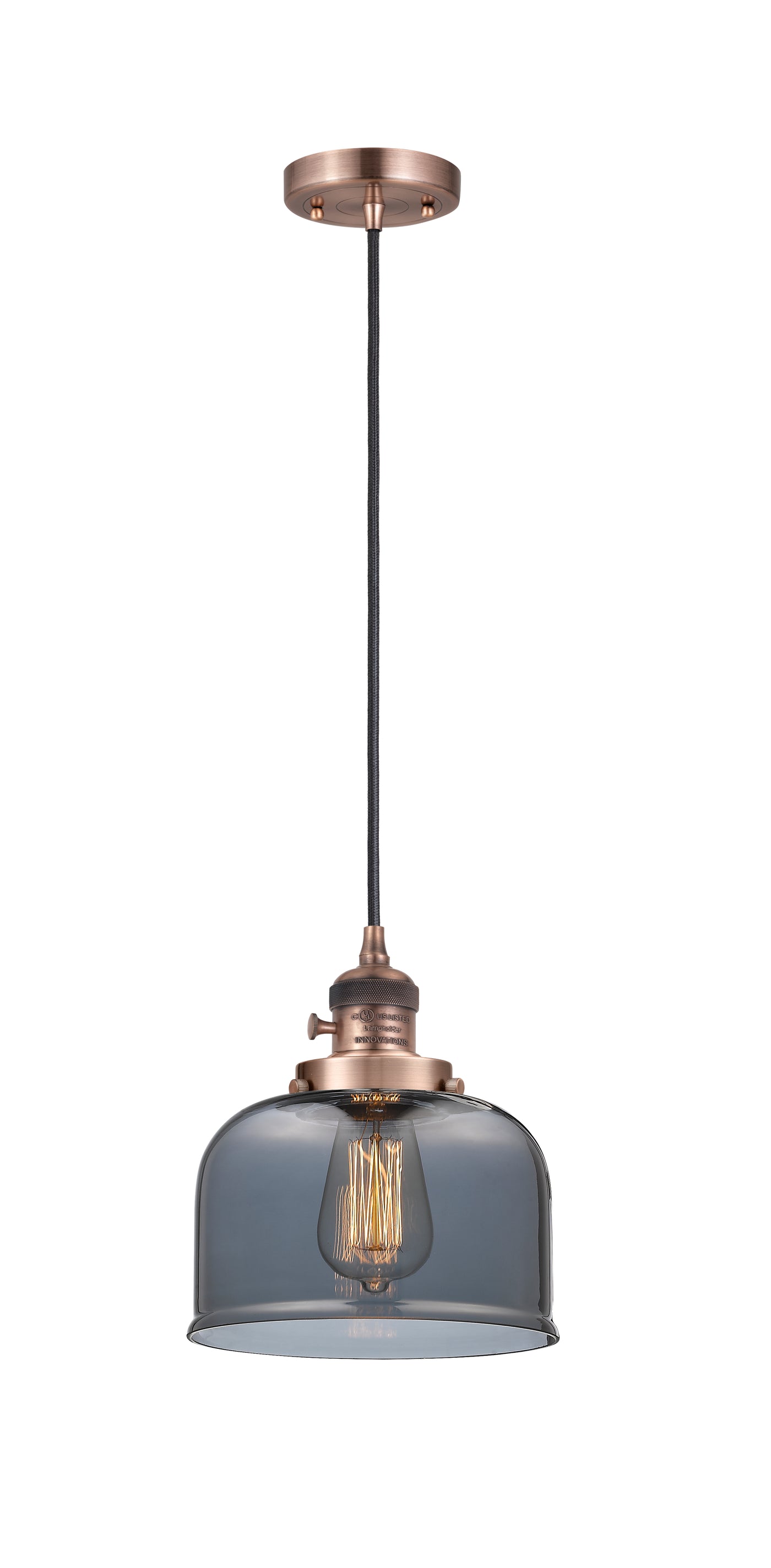 Franklin Restoration Mini Pendant Antique Brass