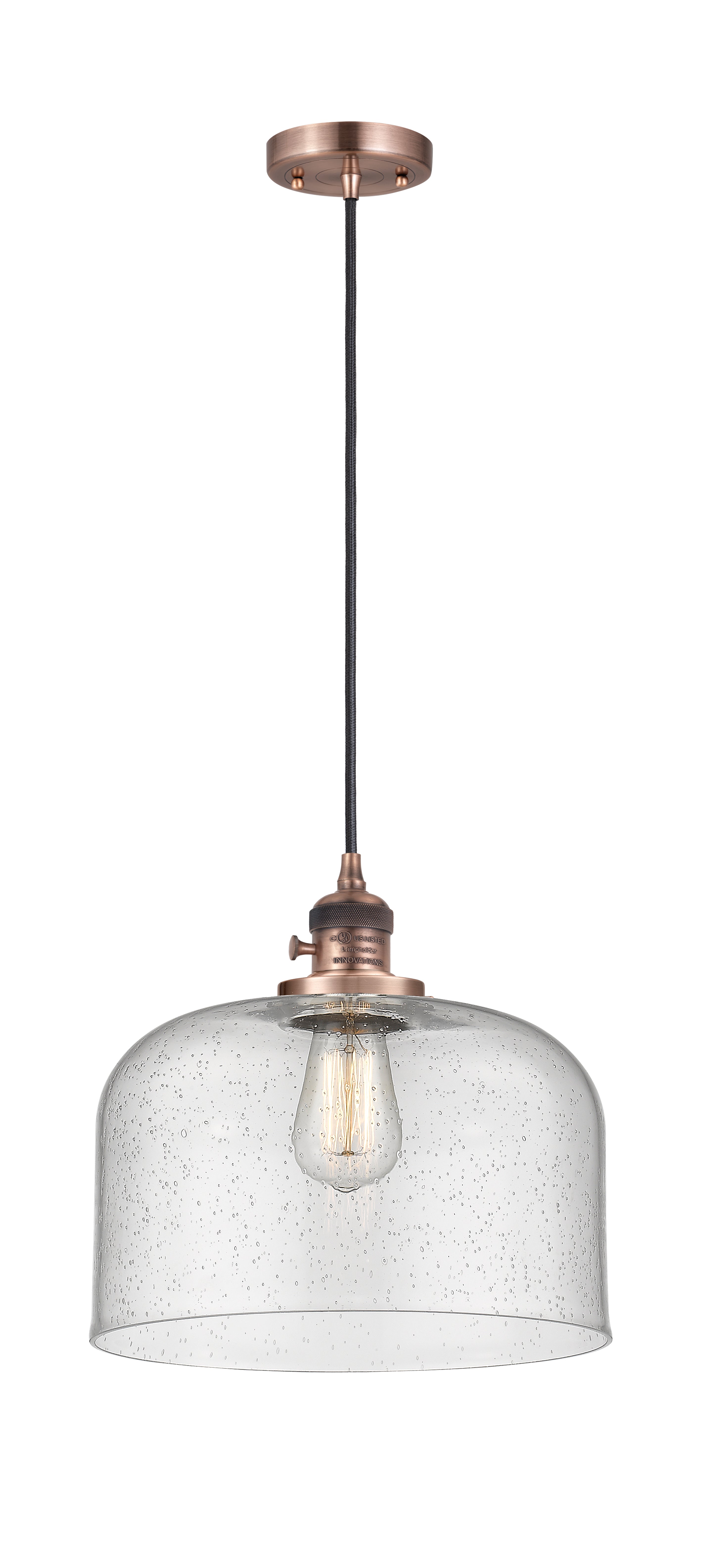 Franklin Restoration Mini Pendant Antique Brass