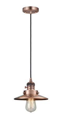 Franklin Restoration Mini Pendant Antique Brass