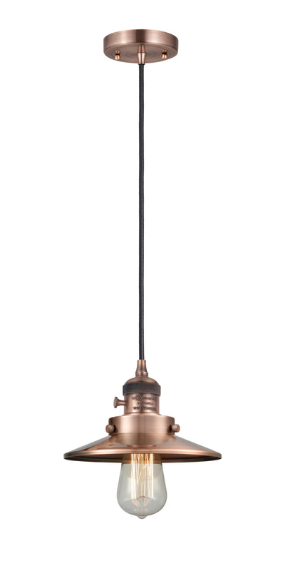 Franklin Restoration Mini Pendant Antique Brass