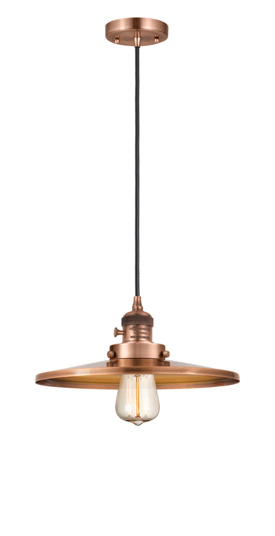 Franklin Restoration Antique Brass Mini Pendant