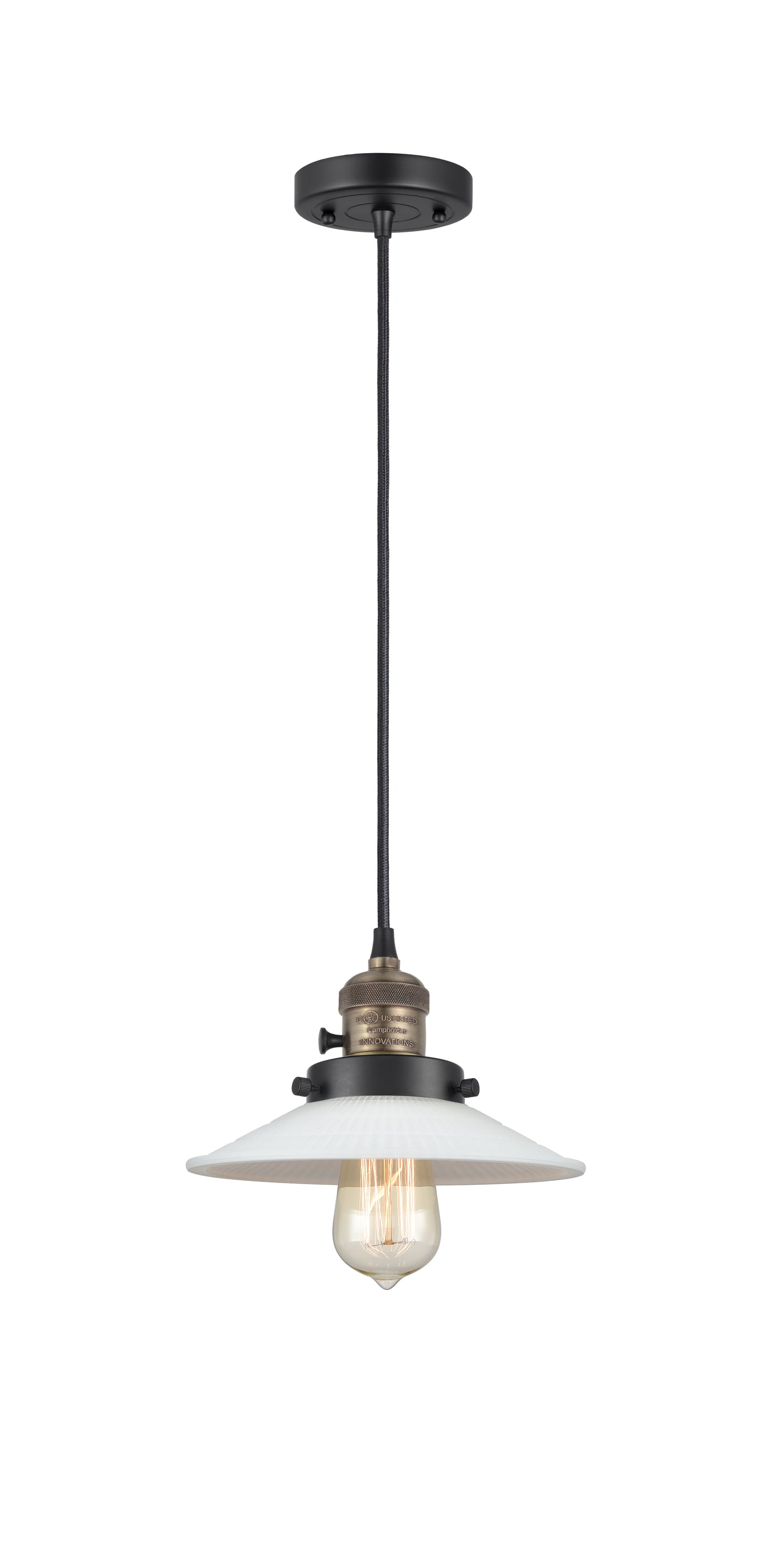 Franklin Restoration Pendant Antique Brass