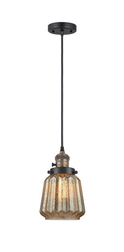 Franklin Restoration Pendant Antique Brass
