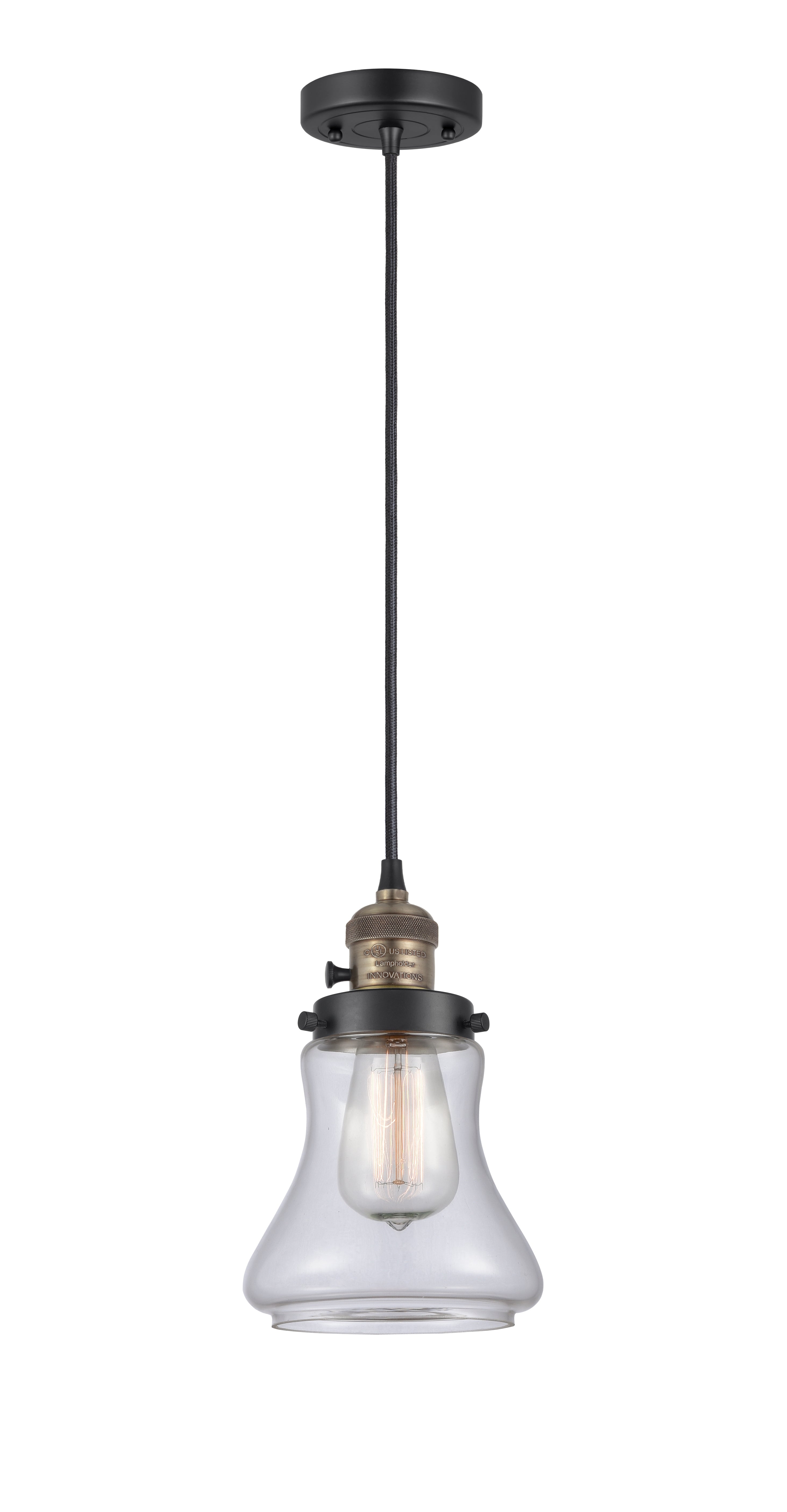 Franklin Restoration Mini Pendant Brass