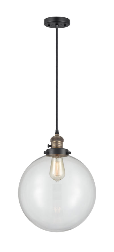 Franklin Restoration Mini Pendant Antique Brass