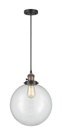 Franklin Restoration Mini Pendant Antique Brass