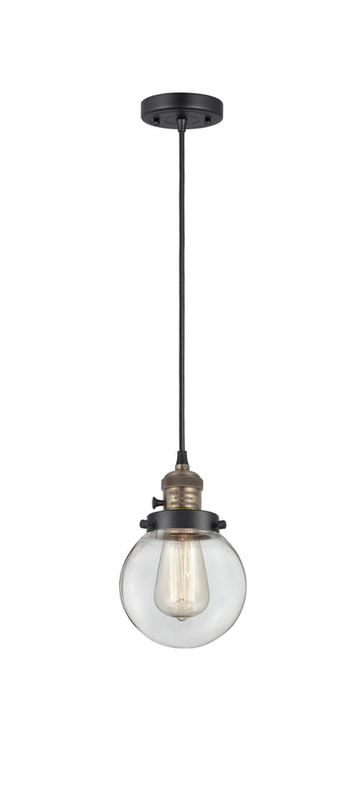 Franklin Restoration Mini Pendant Antique Brass