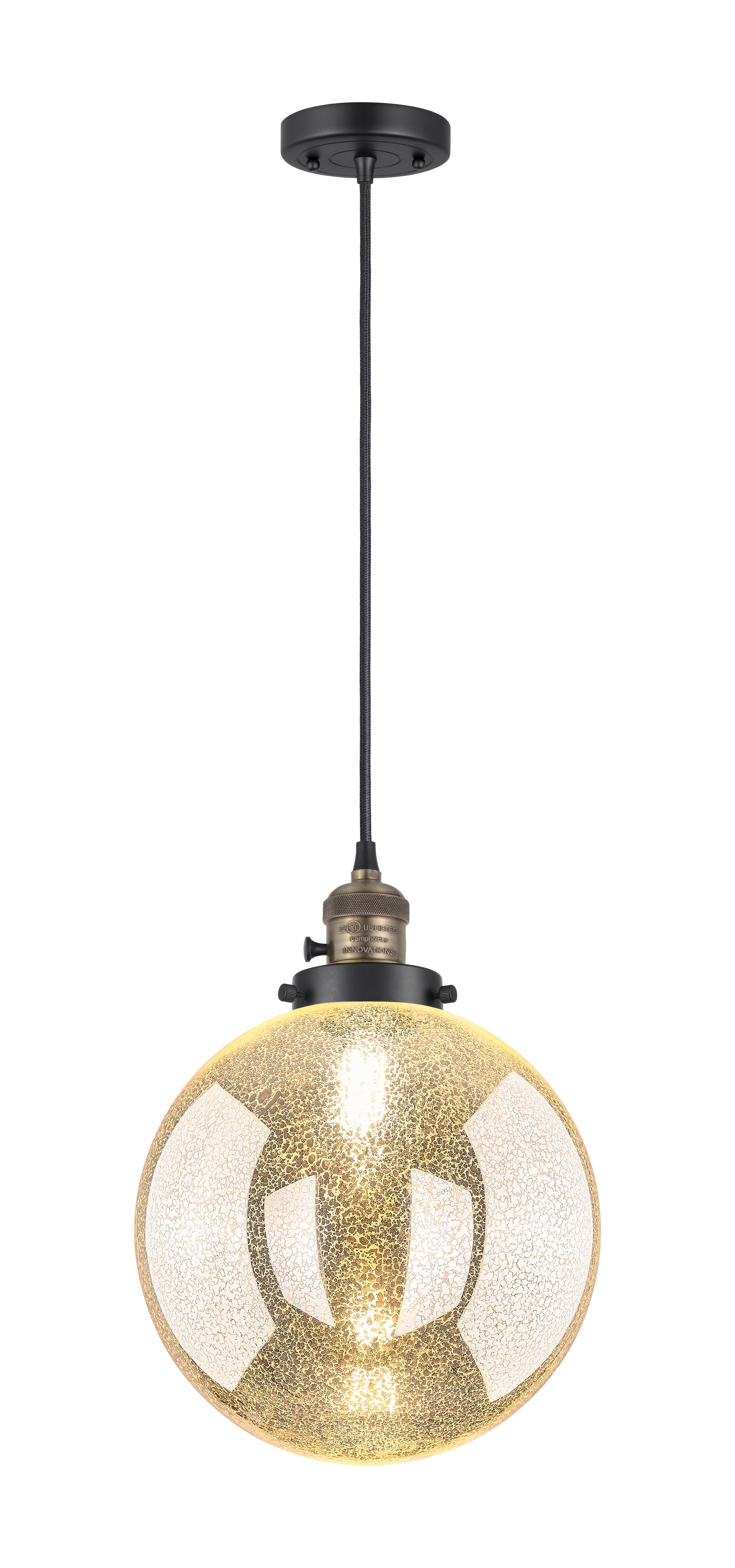 Franklin Restoration Mini Pendant Cast Brass
