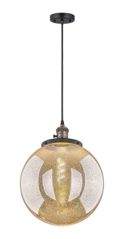 Franklin Restoration Mini Pendant Antique Brass