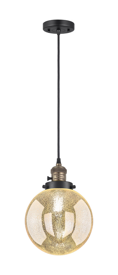 Franklin Restoration Mini Pendant Antique Brass