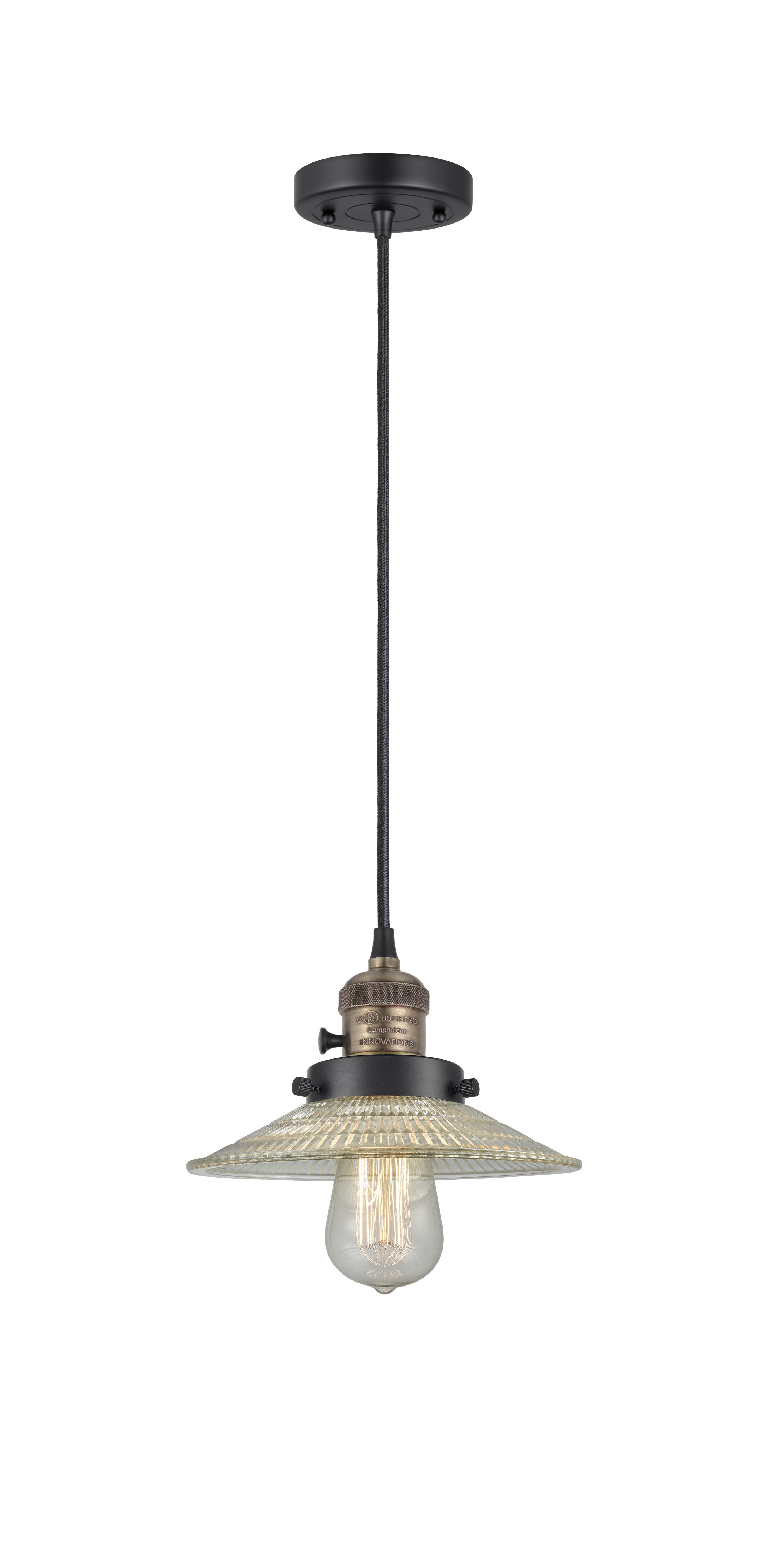 Franklin Restoration Mini Pendant Antique Brass