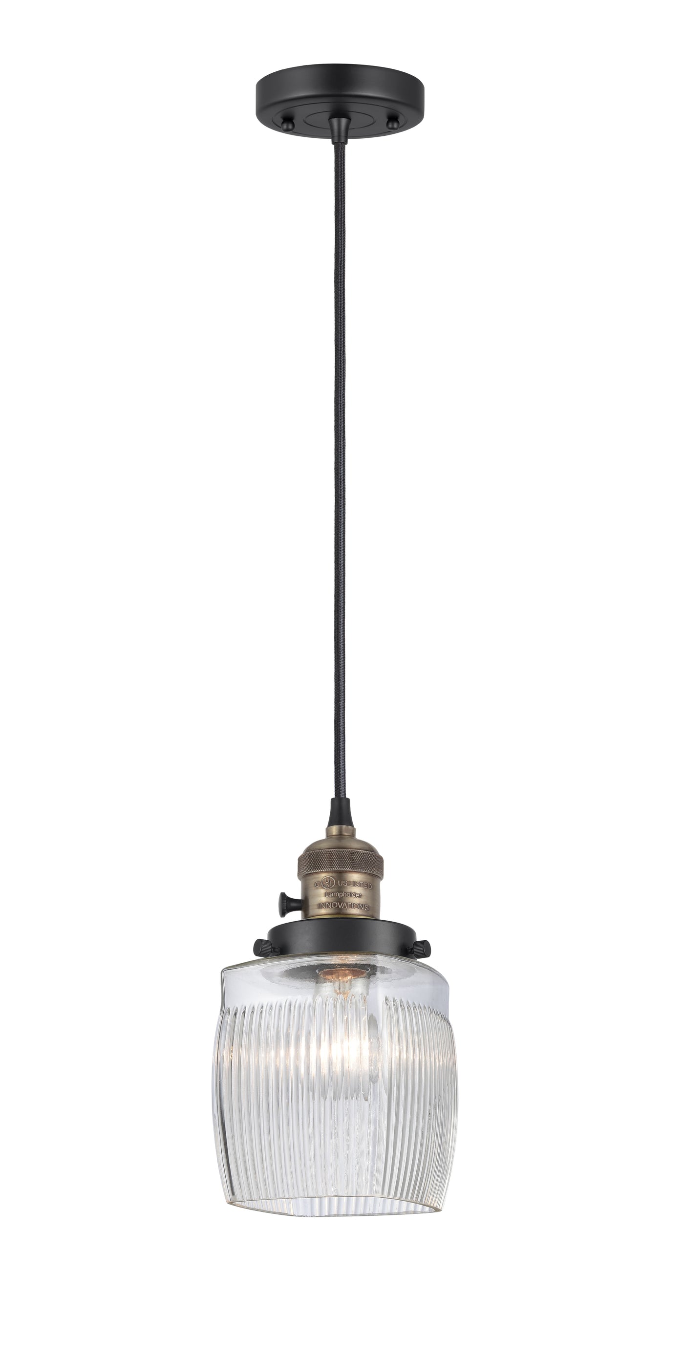 Franklin Restoration Pendant Antique Finish