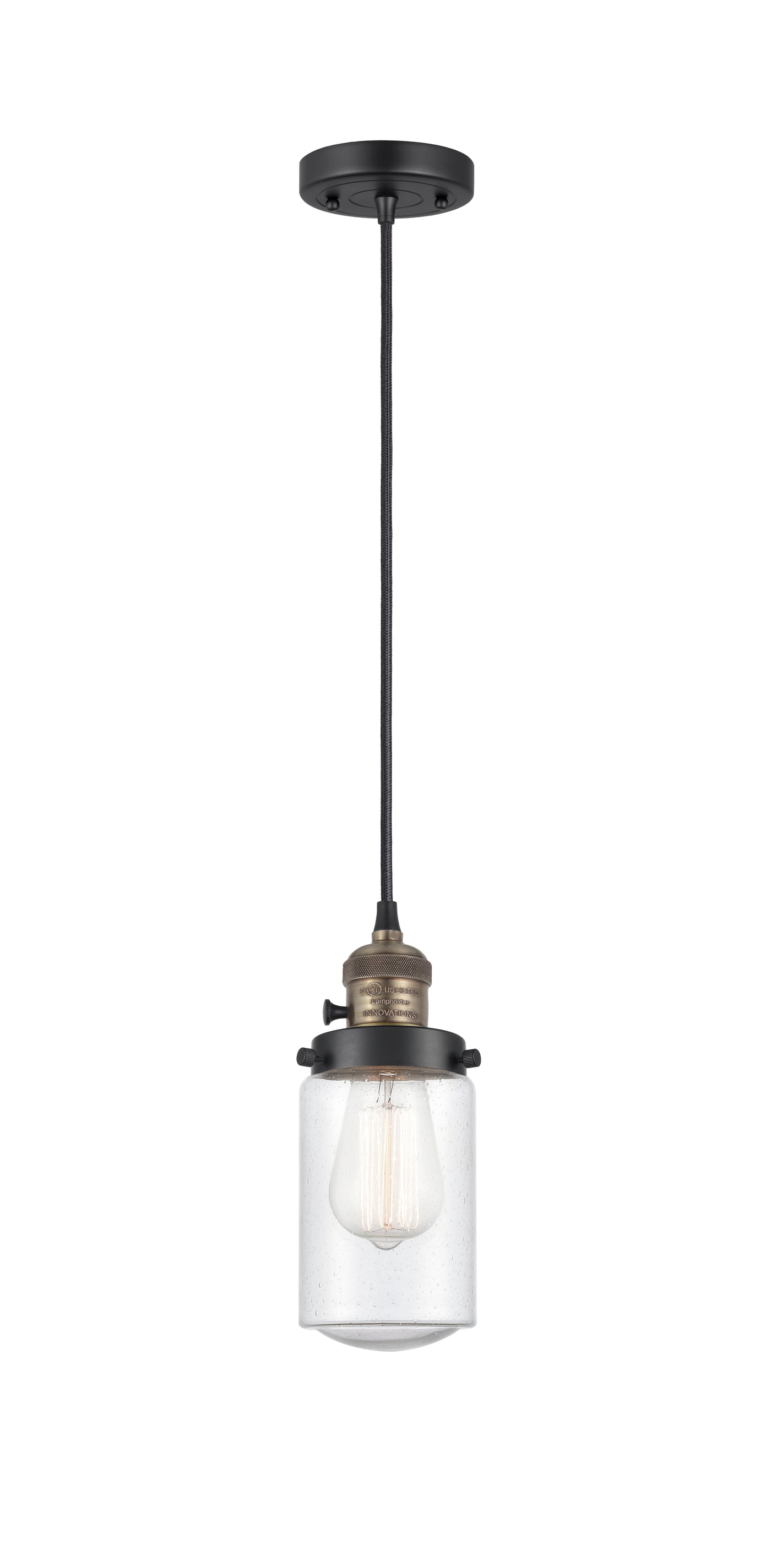 Franklin Restoration Mini Pendant Brass