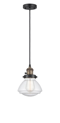 Franklin Restoration Mini Pendant Antique Brass