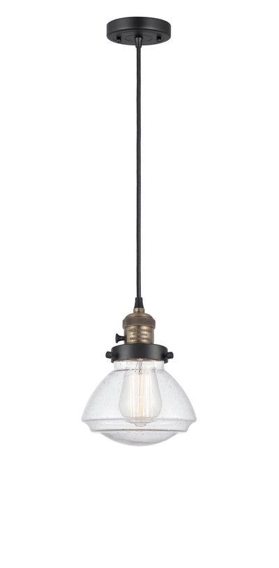 Franklin Restoration Mini Pendant Antique Brass
