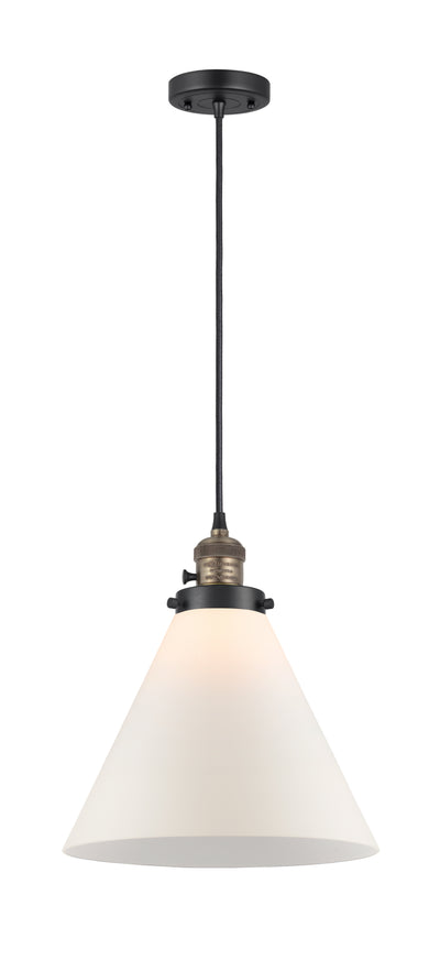 Franklin Restoration Antique Brass Cast Mini Pendant