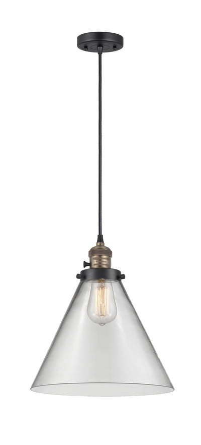 Franklin Restoration Mini Pendant Antique Brass