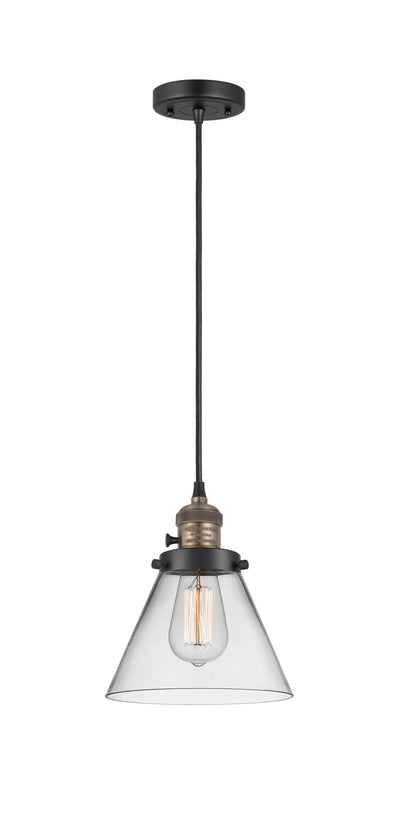 Franklin Restoration Mini Pendant Antique Brass