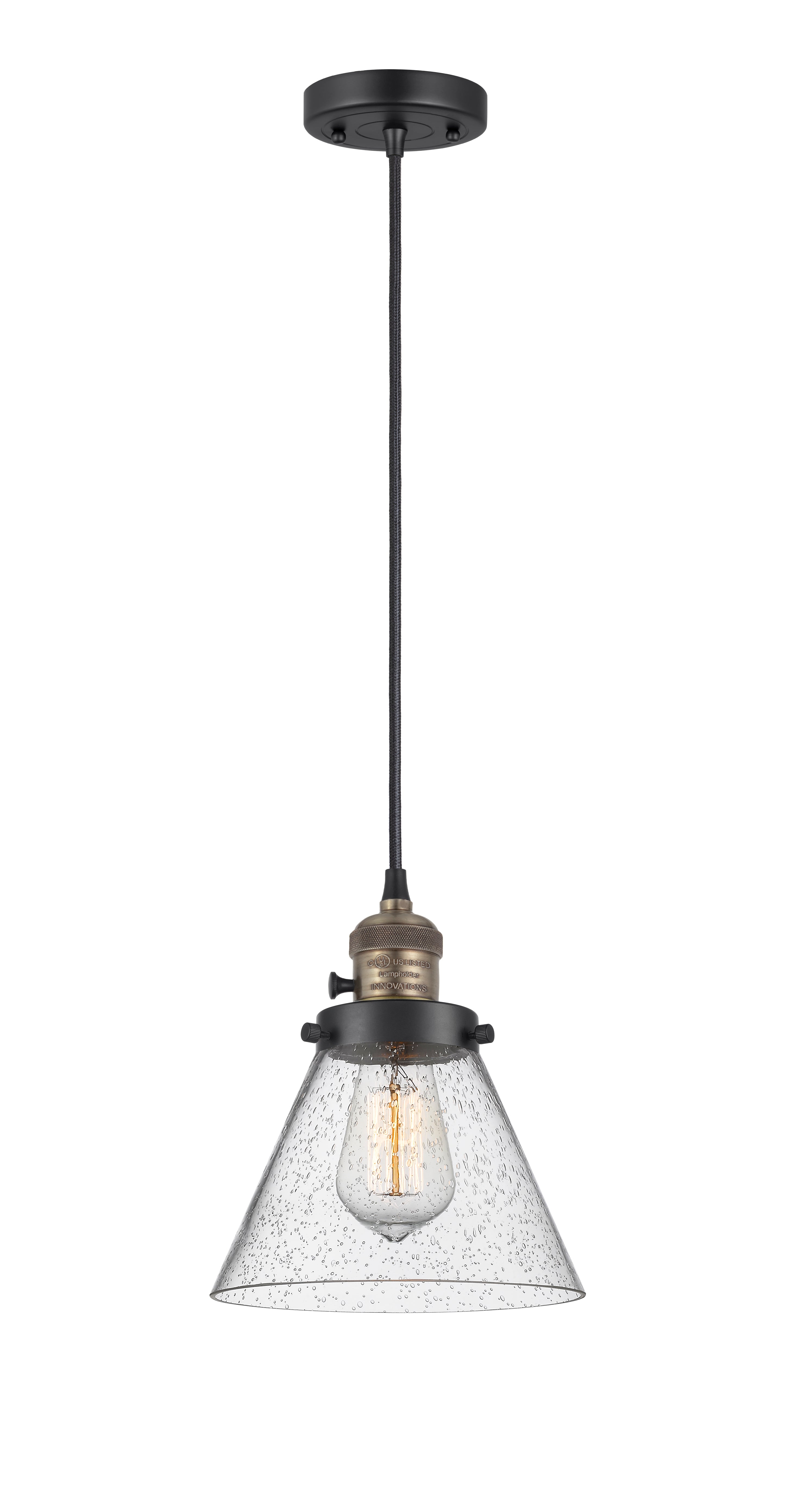 Franklin Restoration Cast Brass Pendant
