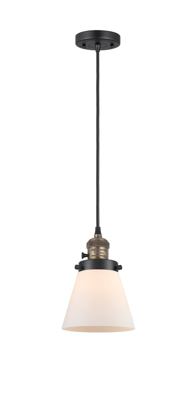 Franklin Restoration Cone Antique Brass Steel