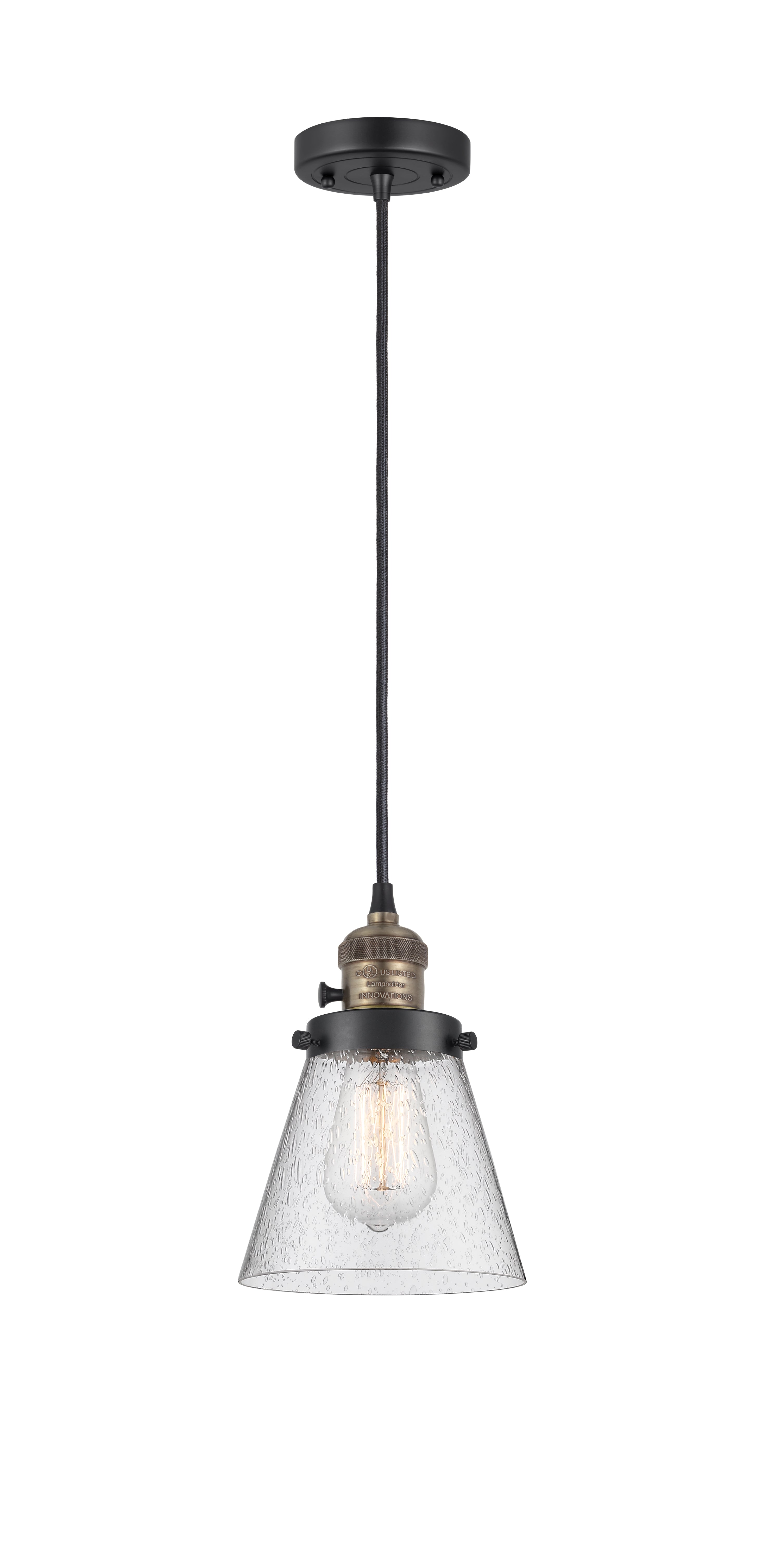 Franklin Restoration Mini Pendant Cast Brass