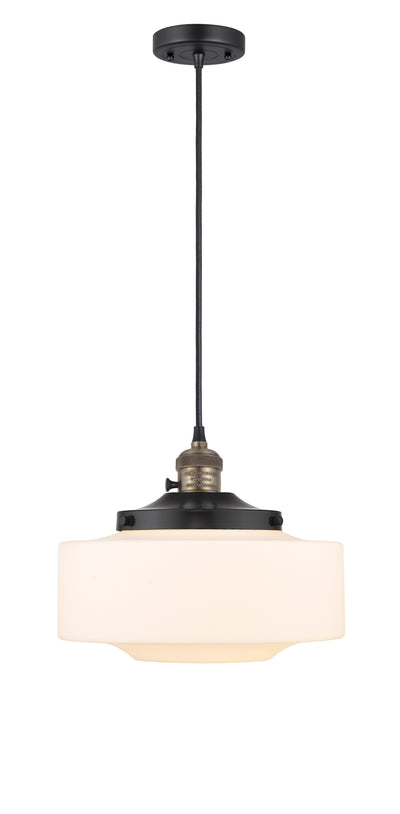 Franklin Restoration Mini Pendant Antique Brass