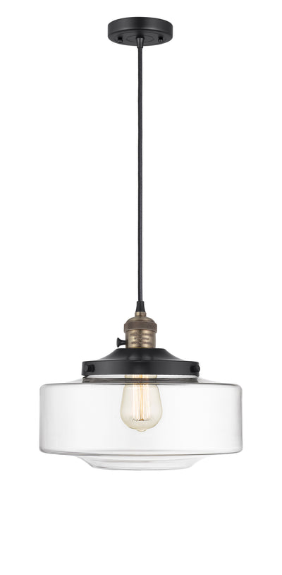 Franklin Restoration Mini Pendant Antique Brass