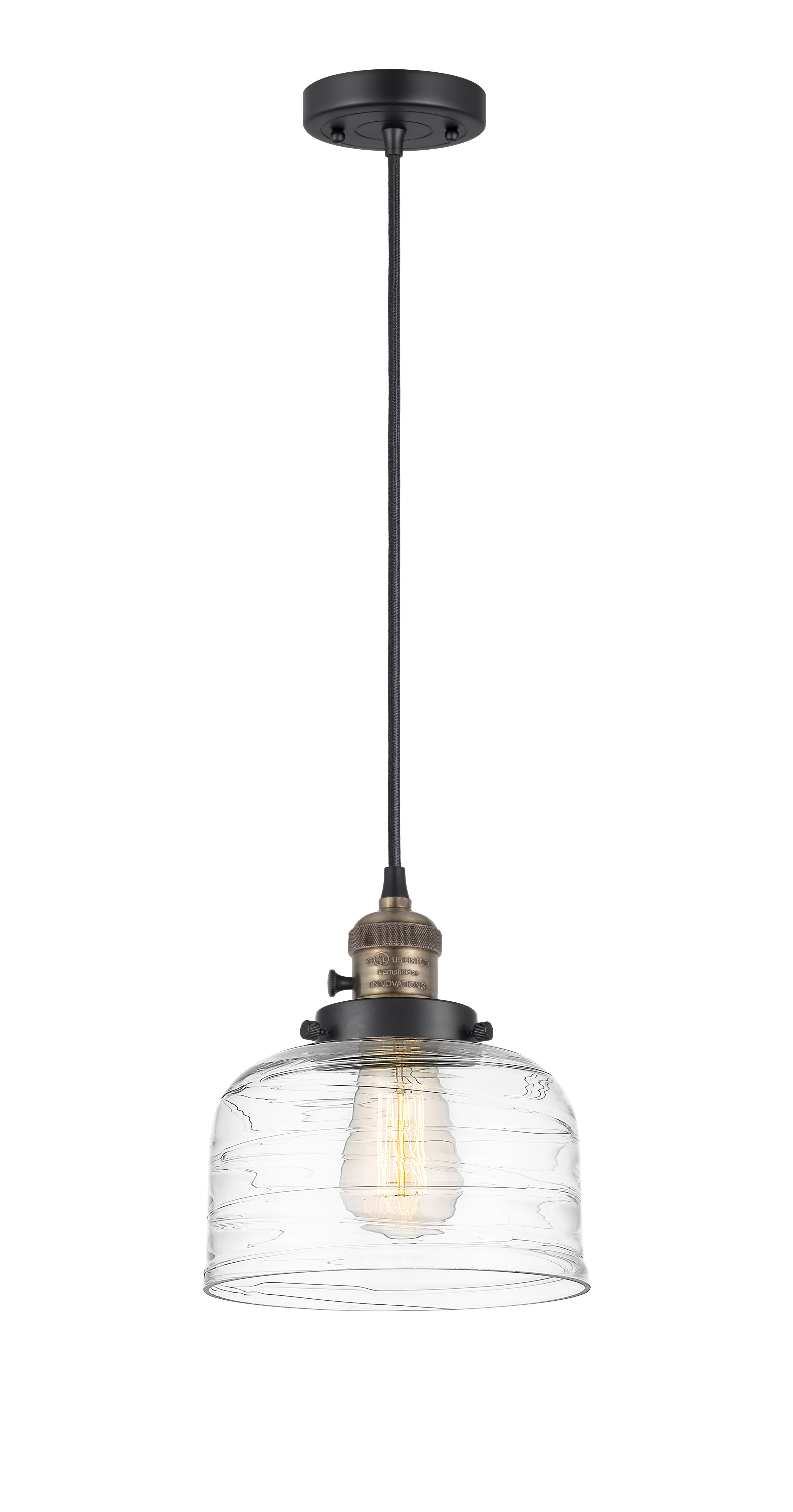 Franklin Restoration Mini Pendant Antique Brass