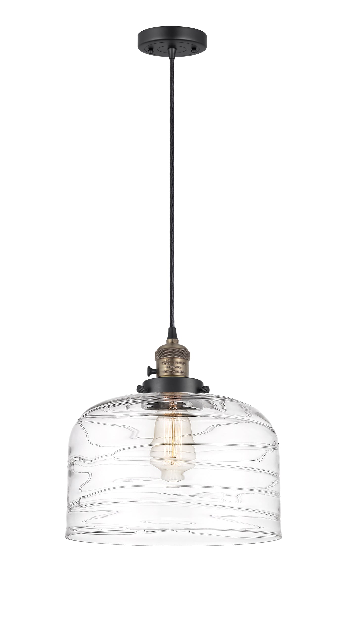 Franklin Restoration Mini Pendant Antique Brass