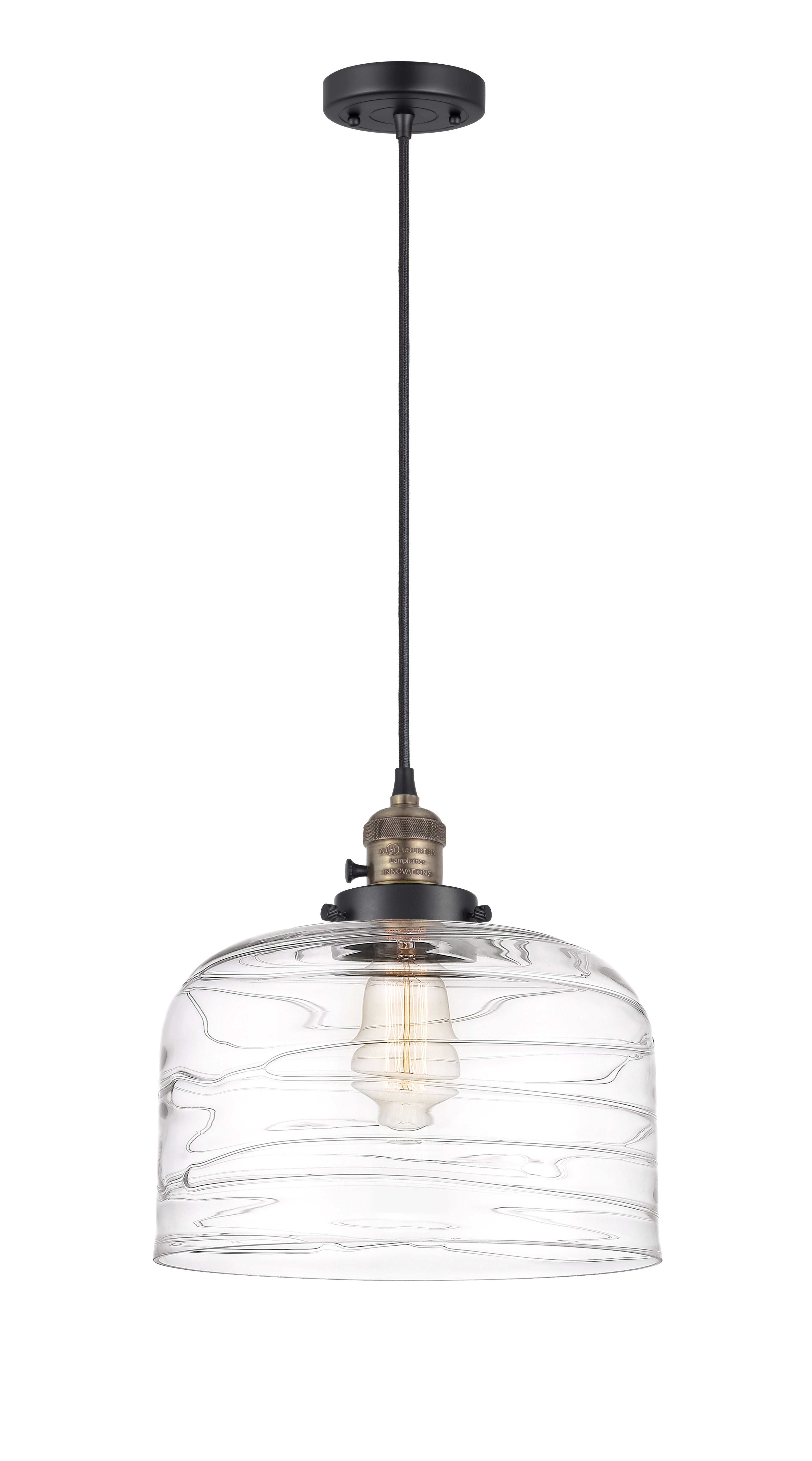 Franklin Restoration Mini Pendant Antique Brass