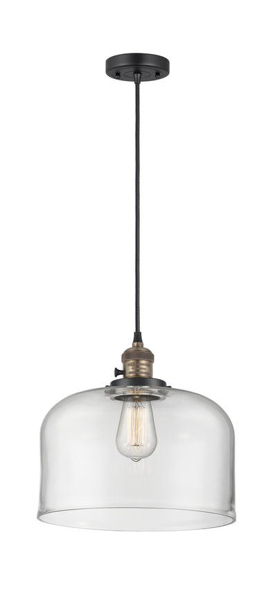 Franklin Restoration Mini Pendant Antique Brass