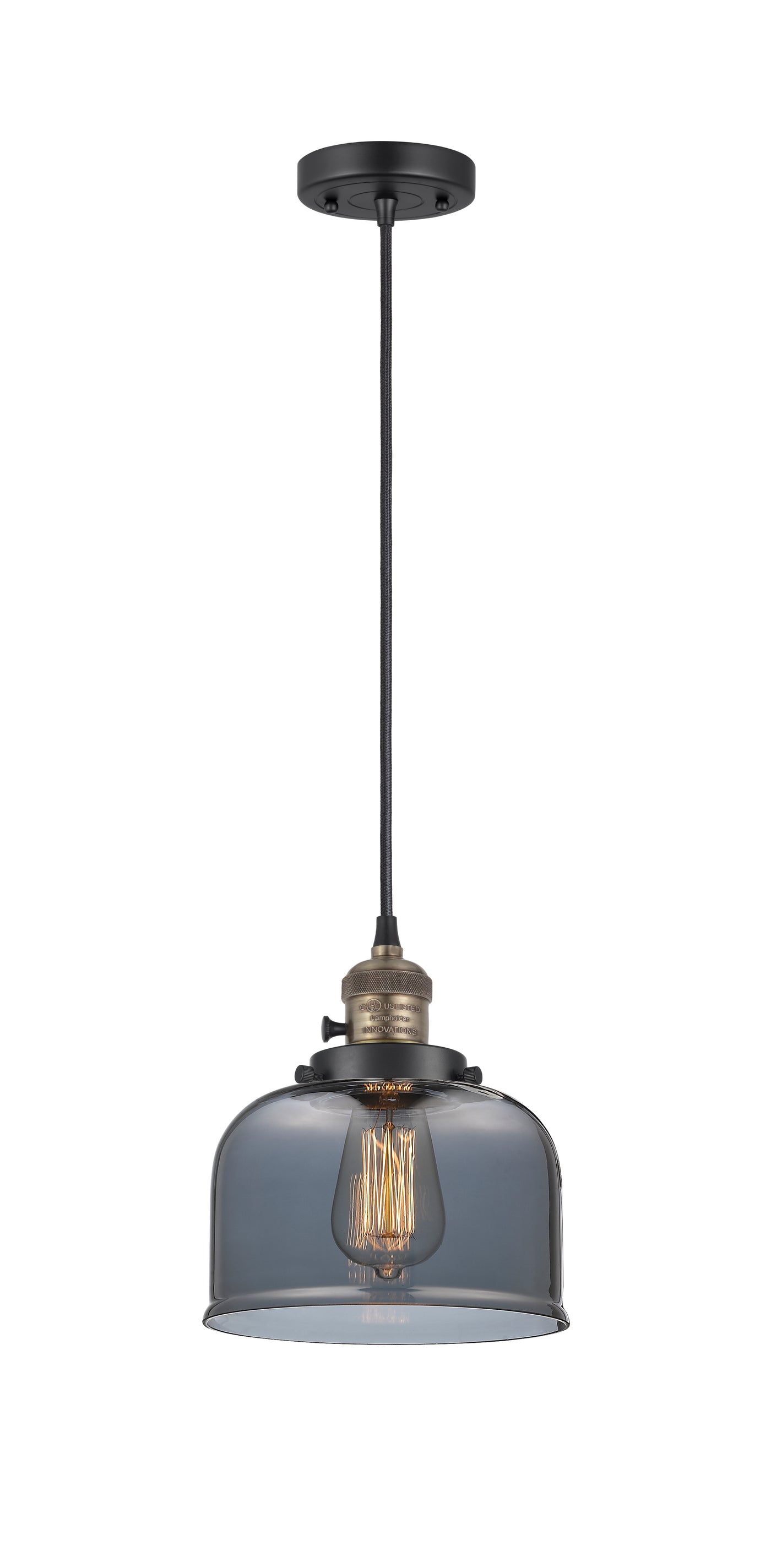 Franklin Restoration Mini Pendant Antique Brass