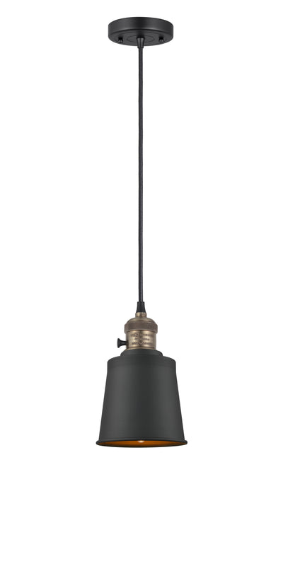 Franklin Restoration Mini Pendant Antique Brass