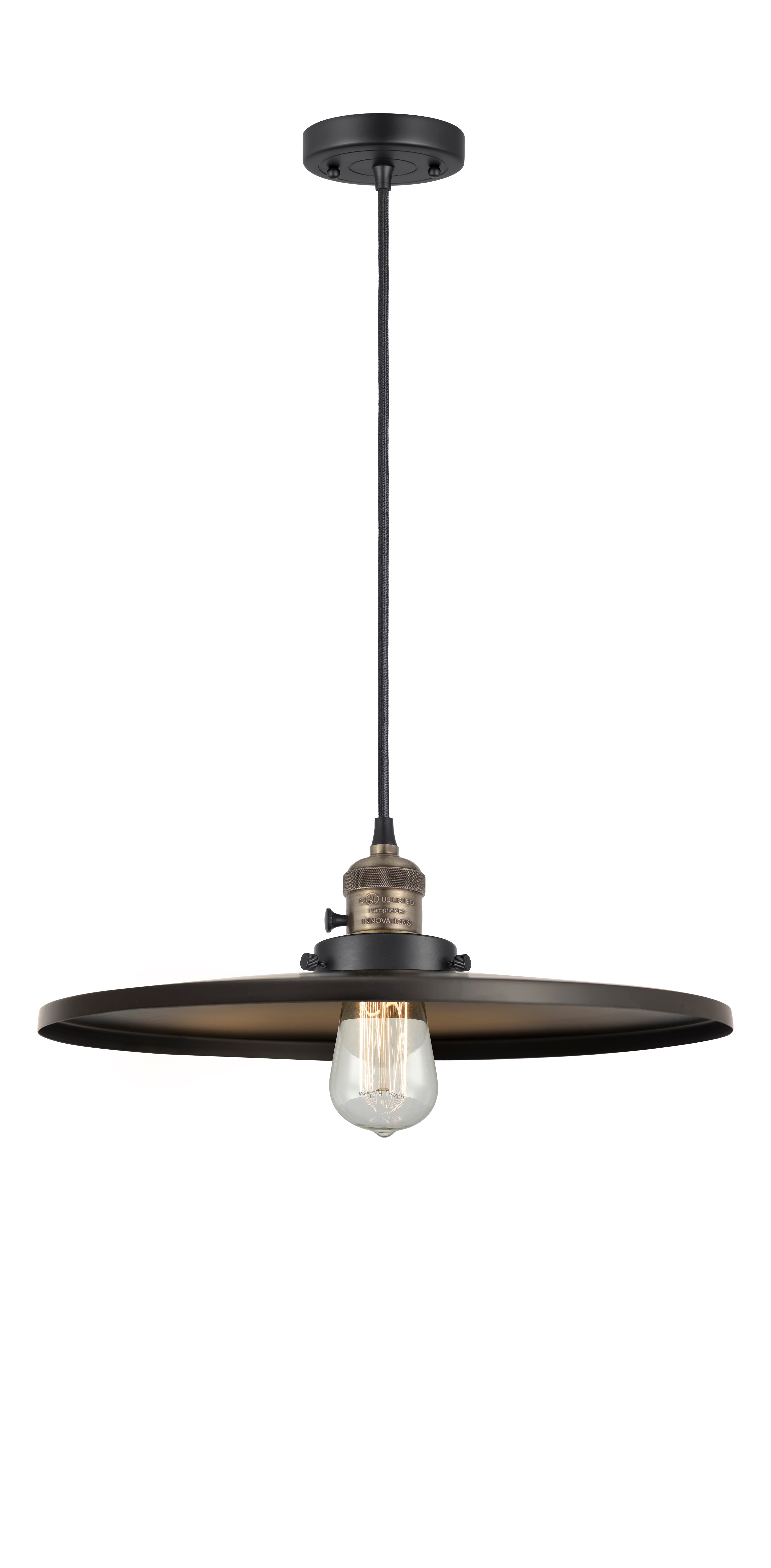 Franklin Restoration Mini Pendant Cast Brass